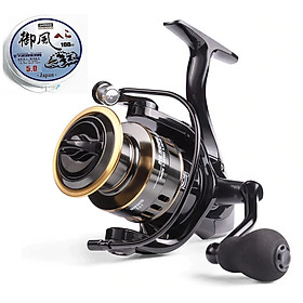 Máy câu - Máy câu ngang HE chính hãng - Chất liệu kim loại cao cấp - Tặng kèm cước