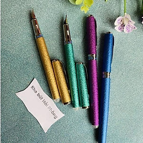 Bút máy xóa được 005 ngòi lá tre luyện chữ đẹp nghệ thuật - Xanh lá