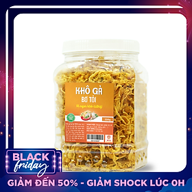 Khô Gà Bơ Tỏi Thơm Mùi Tỏi TETE 500gram