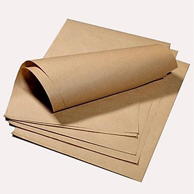 Combo 100 tờ giấy kraft (xi măng ) giấy gói hàng 70X102Cm