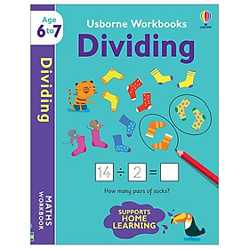 Hình ảnh Usborne Workbooks Dividing 6 - 7