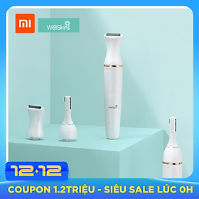 Xiaomi Youpin Wéllskins Electric Eyebrow Trimmer Repairer Shaver Body Hair Removal with Pivoting Head 30° Adjustable