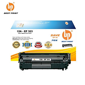 Mua Hộp mực in BEST PRINT 12A - EP 303 dùng cho máy in Canon Laserjet 3000  2900 - HÀNG CHÍNH HÃNG