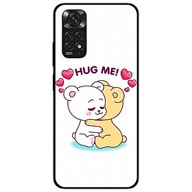 Ốp lưng dành cho Xiaomi Redmi Note 11 4G mẫu Gấu Hug