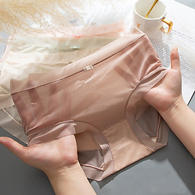 Quần Lót Nữ Băng Lụa Siêu Mỏng Nhẹ Thoáng Khí Nhanh Khô P529 - DA -  M