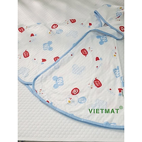 Áo choàng chống nắng cho bé có mũ Vietmat sợi tre, thoáng mát, rộng rãi, kháng khuẩn và kháng tia UV