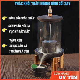 Mua Thác khói trầm hương Mẫu Cối Xay Tặng Kèm Phụ Kiện  Tháp khói trầm hương đẹp