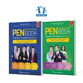 Combo 2 cuốn PENBOOK - Luyện đề thi Tốt nghiệp THPT - Bộ 2 môn Hóa, Sinh
