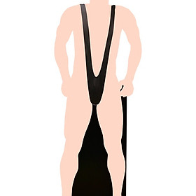 Quần lót nam hình chữ V Jumpsuit nam gợi cảm