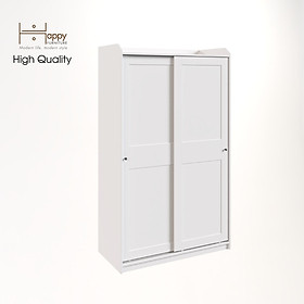 Mua  Happy Home Furniture  RUNI  Tủ quần áo - 2 cánh cửa lùa   118cm x 55cm x 199cm ( DxRxC)  TCL_002