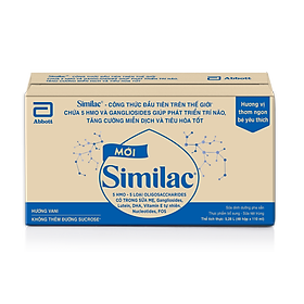 Thùng 48 Hộp Sữa Nước Abbott Similac 110ml cho trẻ từ 1 tuổi