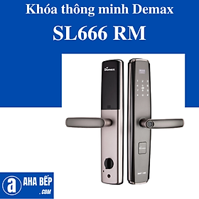 Khóa cửa thông minh Demax SL666 RM. Hàng Chính Hãng