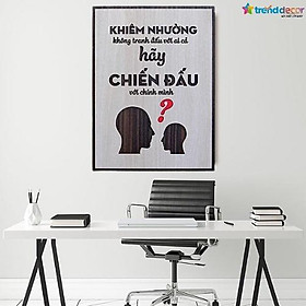 Mua Tranh Gỗ Tranh Độnh Lực Phù Hợp Decor Quán Coffee