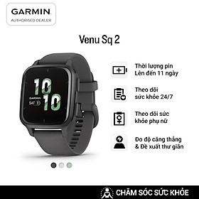 Đồng hồ thông minh Garmin Venu Sq 2 - Hàng chính hãng