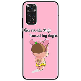 Ốp lưng dành cho Xiaomi Redmi Note 11 4G mẫu Quỳnh Hoa Rơi