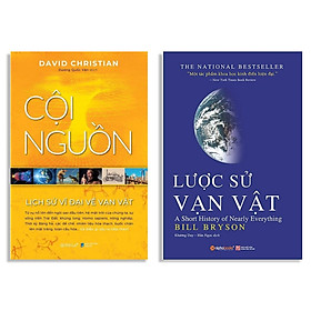 Combo Sách : Cội Nguồn - Lịch Sử Vĩ Đại Về Vạn Vật + Lược Sử Vạn Vật (Tái Bản 2020)