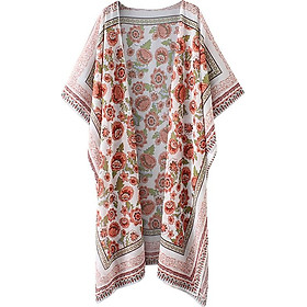 Áo Khoác Kimono Hoa