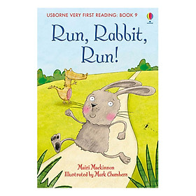 Hình ảnh Sách thiếu nhi tiếng Anh - Usborne Very First Reading: 9. Run, Rabbit, Run!