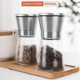 Mua Lọ Dụng Cụ Xay Muối Tiêu  Xay Hạt Khô Inox 304 Đa Năng Cao Cấp