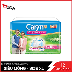 Tã Quần Người Già Caryn size XL (12 miếng/gói)