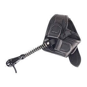 Release Aid Wrist Strap Finger Grip Adjustable Tool for Compound Bow