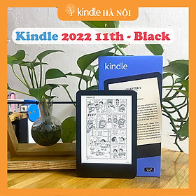 Máy đọc sách Kindle 2022 11th - All new kindle 2022 11th màn hình 6inch 300PPI gấp 2 lần độ sắc nét, 16GB bộ nhớ trong với cổng kết nối USB-C - Hàng nhập khẩ