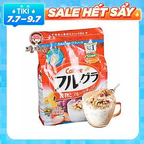Ngũ cốc hoa quả Calbee Furugura Nhật Bản gói 800g