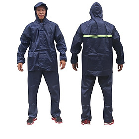 Áo mưa bộ 3XL vải dù cao cấp ,dày ,siêu bền ,chống nước ,chống thấm tối ưu ,kiểu dáng trang nhã hiện đại