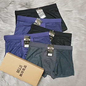 Set 6 chiếc quần sịp nam boxer đùi vải thông hơi cao cấp siêu đẹp-new