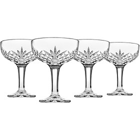BỘ LY CHAMPAGNE PHA LÊ GODINGER DUBLIN, 4 CHIẾC Hàng chính hãng