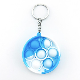 Móc khóa Silicone Đồ chơi ấn bong bóng giảm stress nhiều hình dễ thương