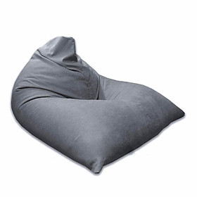 VỎ Ghế Lười Hạt Xốp Kim Tự Tháp Size Vừa Chất Liệu Microsuede ( Pyramid Beanbag Cover Size M) - CHỈ CÓ VỎ KHÔNG BAO GỒM HẠT XỐP BÊN TRONG