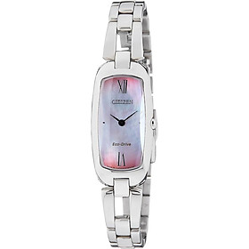 Đồng hồ nữ dây thép không gỉ Citizen ECO EX1100-51D