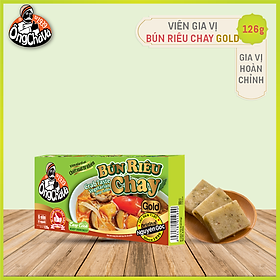 Viên Gia Vị Bún Riêu Chay Ông Chà Và Gold 126g (Crab Taste Vegetable Soup Cubes)