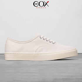 Giày Sneaker Nam Vải Canvas DINCOX E06 Off White Đơn Giản Tinh Tế Sang
