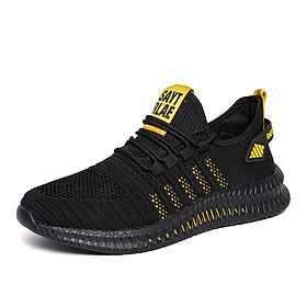 LCRTZKG thời trang mens sneaker lưới giày giản dị ren-up Breathable nhẹ đi bộ giày thể thao nam cộng với kích thước mùa hè Tenis giày