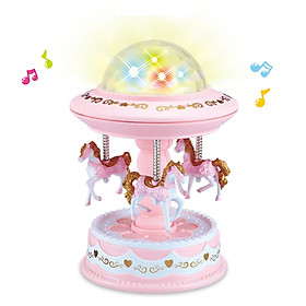 Music Box  Night Light for Children's Day Birthday Gift Ornament Office
