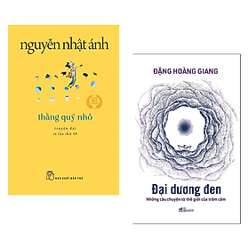 Hình ảnh Combo 2 Cuốn Đặc Sắc Nhất : Thằng Quỷ Nhỏ + Đại Dương Đen - Những Câu Chuyện Từ Thế Giới Của Trầm Cảm