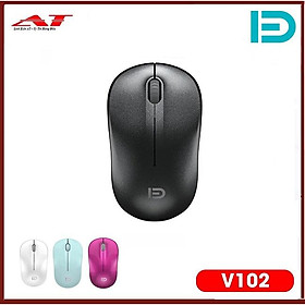 Chuột không dây Wireless FD - V102 Pin dùng 12T (4 màu) - JL - HÀNG CHÍNH HÃNG