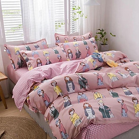 Set Cotton Poly Hàng Nhập Khẩu Cao Cấp 4 Món