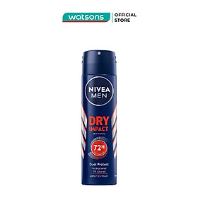 Hình ảnh Xịt Ngăn Mùi Nam Khô Thoáng Nivea 150ml