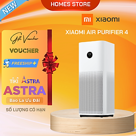 Mua Máy Lọc Không Khí XIAOMI Mi Air Purifier 4  Cảm Ứng Khử UV  Kết Nối App  Phù Hợp Không Gian 50 m2 - Hàng Chính Hãng
