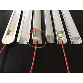 Mua Thanh Led tủ bếp V16-16mm - gồm Led 16w/m 12V  Dạng V góc đã có đèn Led . chưa kèm nguồn 12v