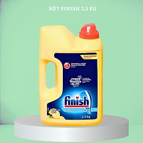 Bột rửa bát Finish 2,5kg Hương Chanh