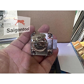 Khoá tủ gỗ trục vuông, khoá ngăn kéo Evergood dạng vuông - khoá tủ vuông