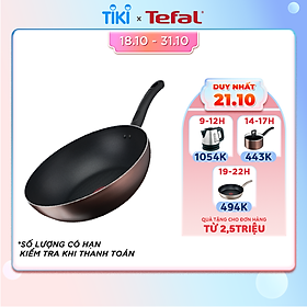 Chảo xào Tefal Day Day Day G1437705 26cm - Độ bền vượt trội cùng lớp phủ Titanium, tiết kiệm dầu ăn - Cảnh báo nhiệt thông minh - Hàng chính hãng