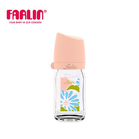 Bình Sữa Thủy Tinh City Bottle Cổ Rộng Của FARLIN - Nhật Bản - 160ML