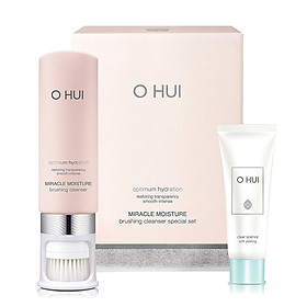 Bộ mỹ phẩm làm sạch OHUI Miracle Moisture Brush Cleanser Special Set 160ml_FI50241173