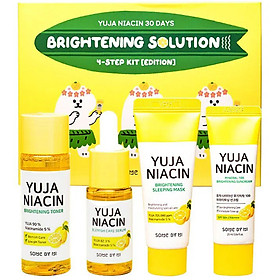 Bộ Sản Phẩm Dưỡng Da Some By Mi Yuja Niacin 30 Days Brightening Solution 4-Step Kit-Edition