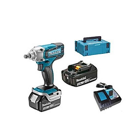 Máy Siết Bu Lông Dùng Pin Makita DTW190RFJX (18V-3.0AH - Hàng chính hãng)